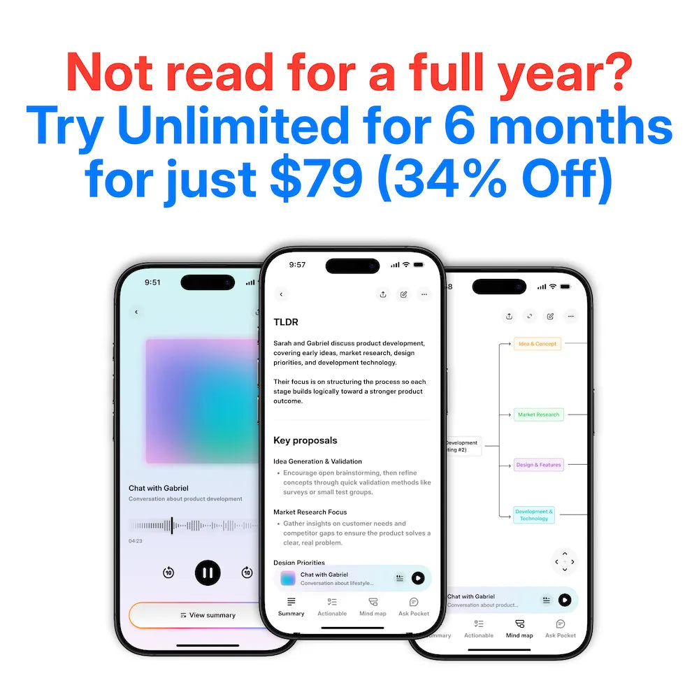 Pocket Unlimited: 6-Month Access (Special Offer)
