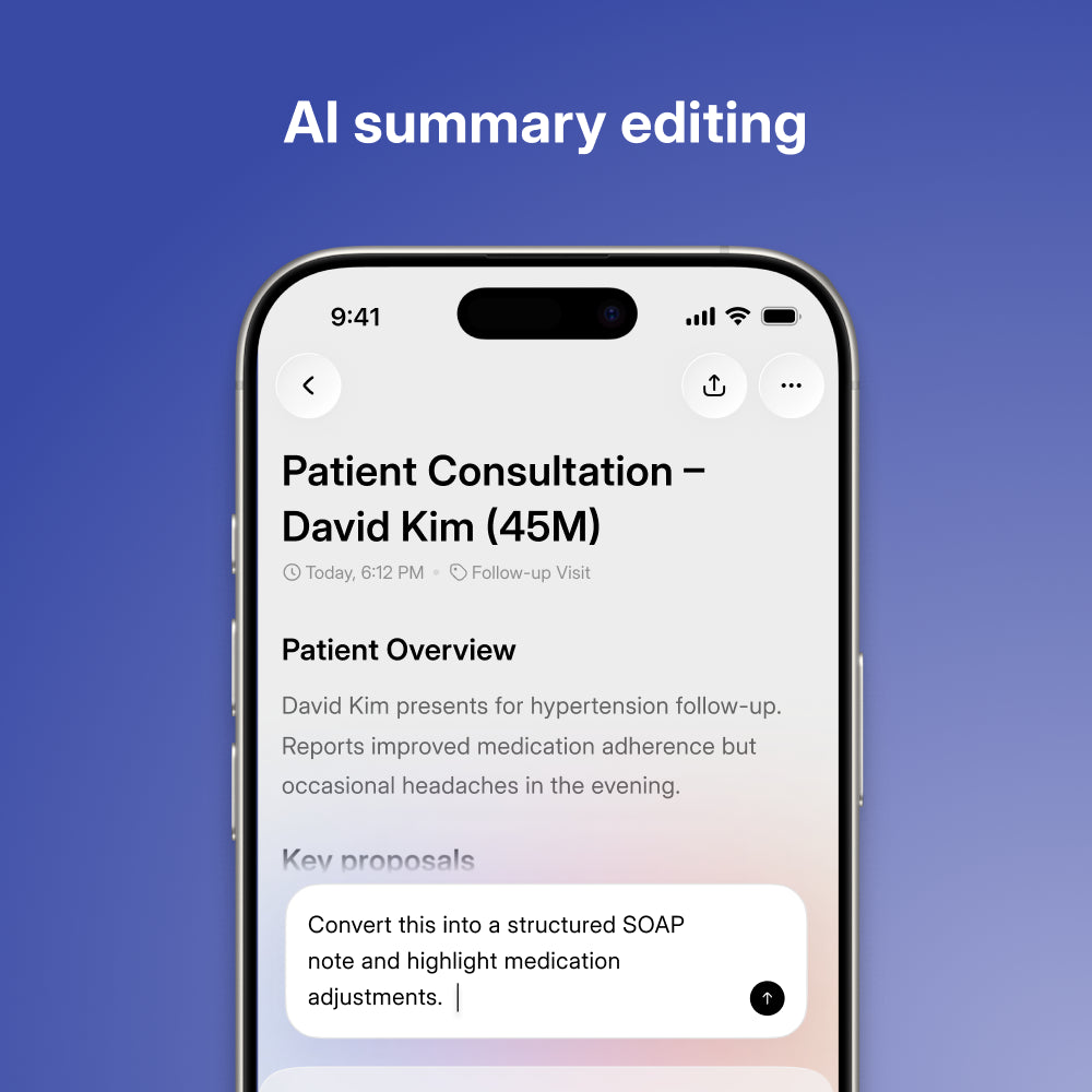 Pocket - Personal AI Assistant for Medical Professionals