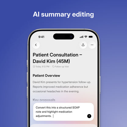 Pocket - Personal AI Assistant for Medical Professionals
