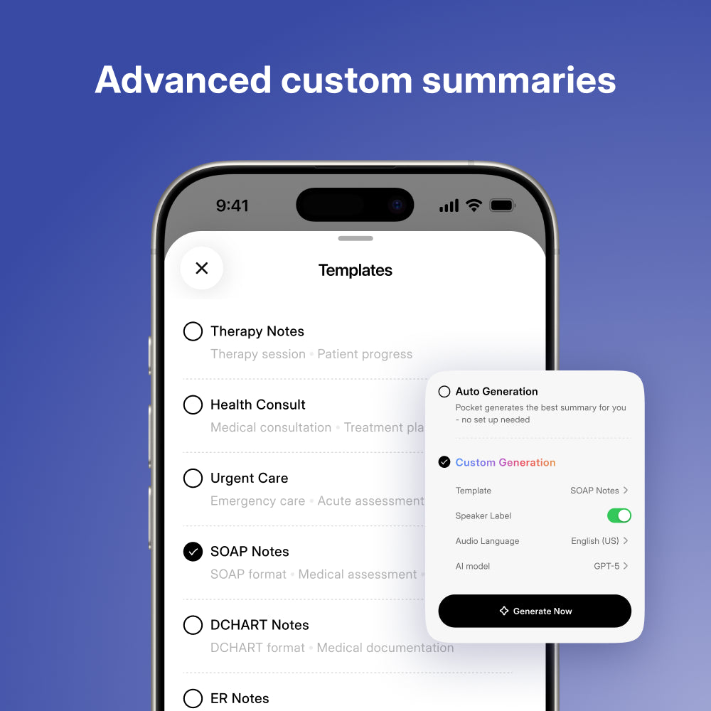 Pocket - Personal AI Assistant for Medical Professionals