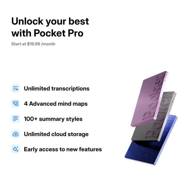 Pocket - World's First AI Thought Companion