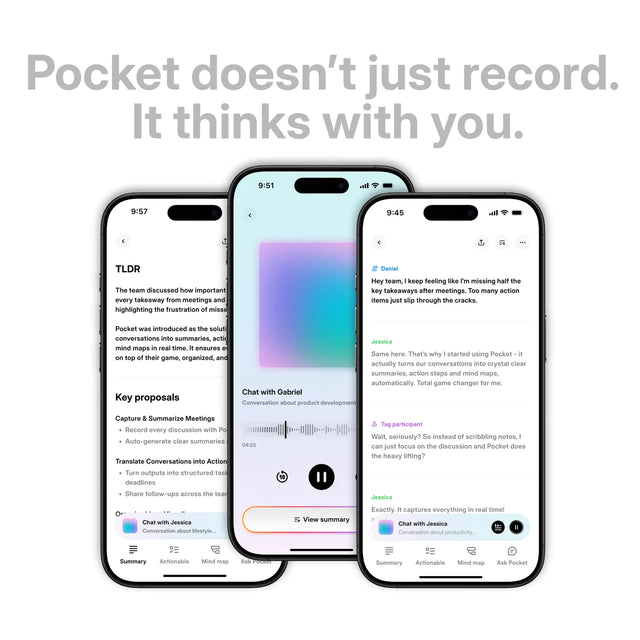 Pocket - World's First AI Thought Companion
